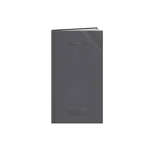 Agenda entreprise de poche : Agenda entreprise Tolede small Gris 2