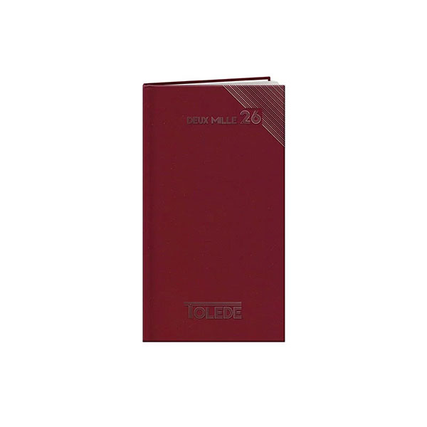 Agenda entreprise de poche : Agenda entreprise Tolede small Jaune 7