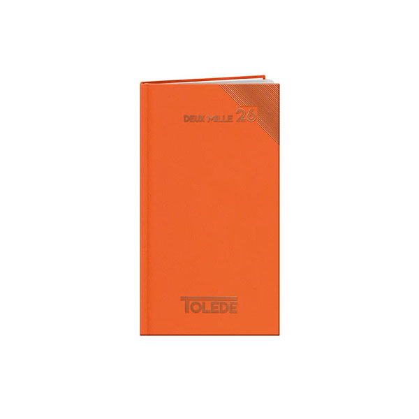 Agenda entreprise de poche : Agenda entreprise Tolede small Orange 6