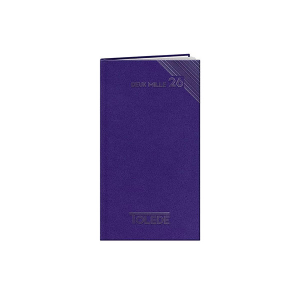 Agenda entreprise de poche : Agenda entreprise Tolede small Violet 4