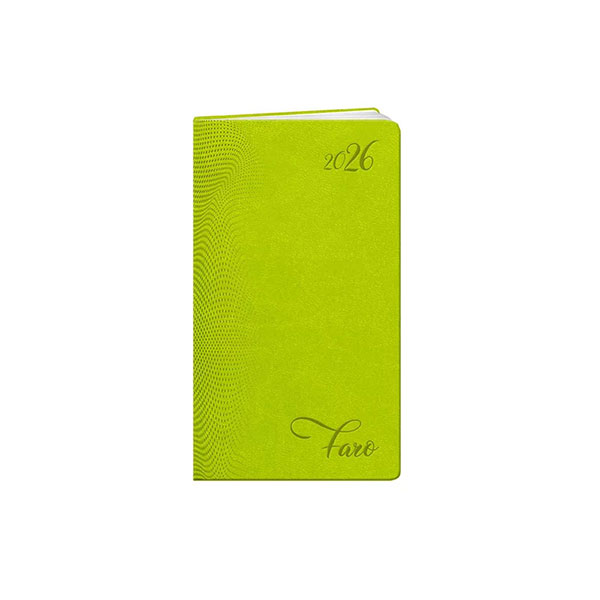 Agenda personnalisé de poche : Agenda personnalisé Faro small Vert Clair 10