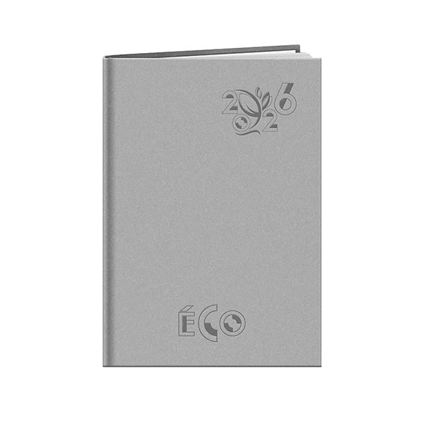 Agenda personnalisé semainier : Agenda personnalisé Eco medium Gris Clair 1