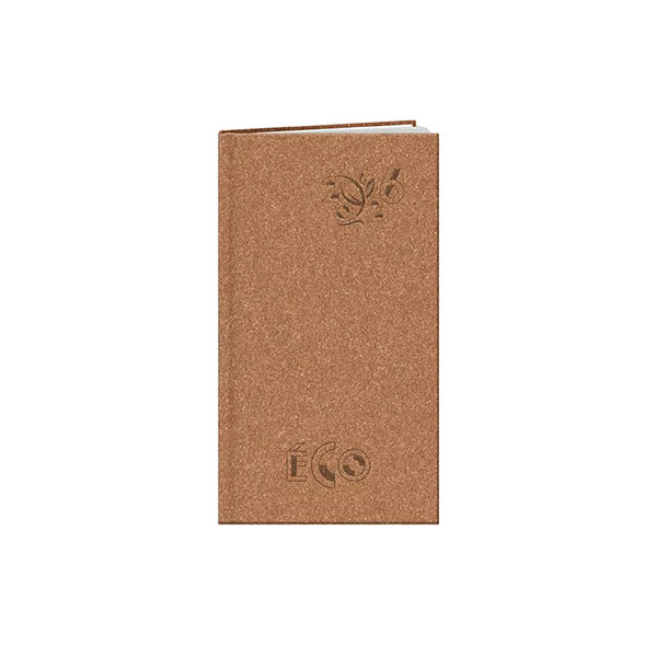 Agenda publicitaire de poche : Agenda publicitaire Eco small Marron 3