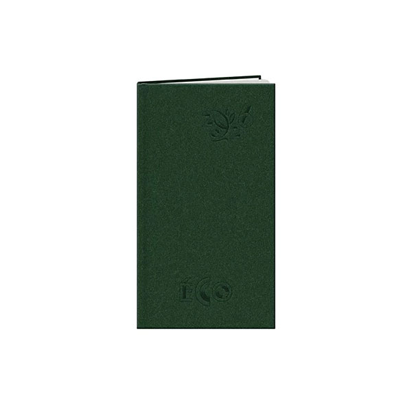 Agenda publicitaire de poche : Agenda publicitaire Eco small Vert foncé 4