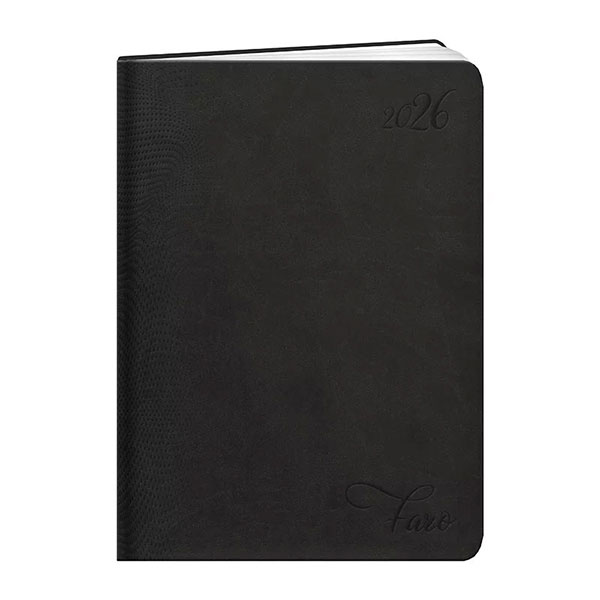 Agenda publicitaire semainier : Agenda publicitaire Faro medium Gris foncé 5