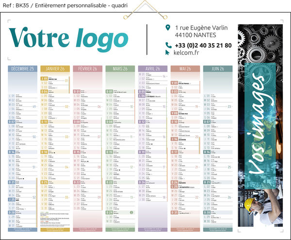 Calendrier bancaire publicitaire éco-gestes, Eco-attitudes