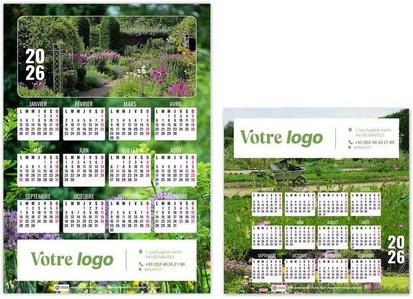 Calendrier mag jardin 2025