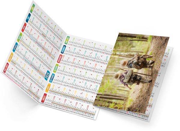 Calendrier poche chloé 2025