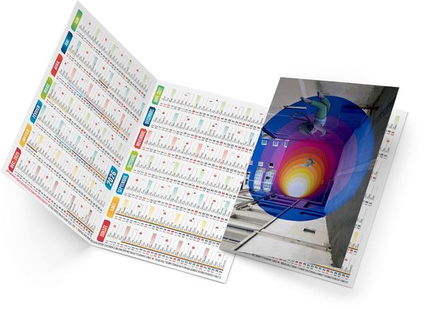 Calendrier poche jean 2025