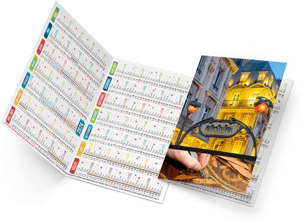 Calendrier poche stephan 2025