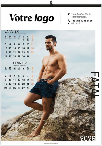Calendrier publicitaire fatal 2025