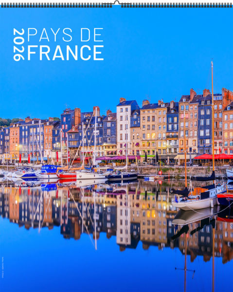 Calendriers publicitaires feuillets France, Calendrier Pays de France