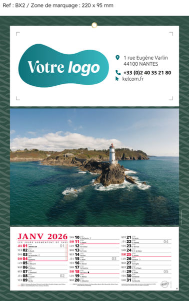 Calendriers publicitaires marine, MariFrance