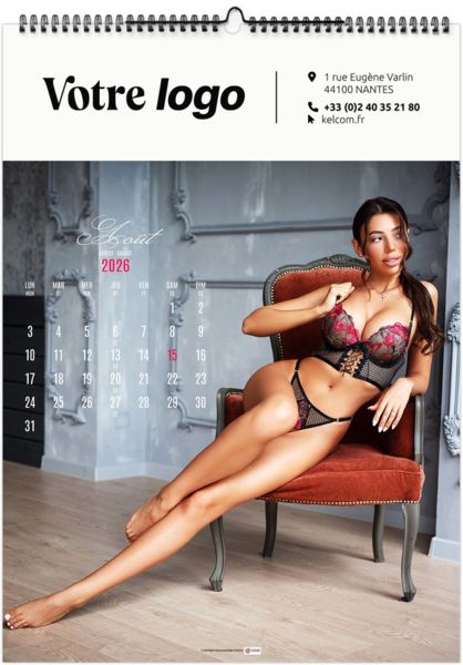 Calendrier entreprise lingerie 2025