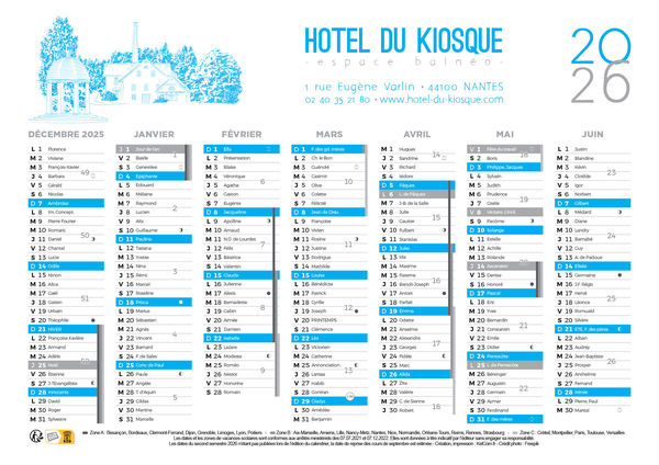 Illustrations - Calendrier Personnalisé