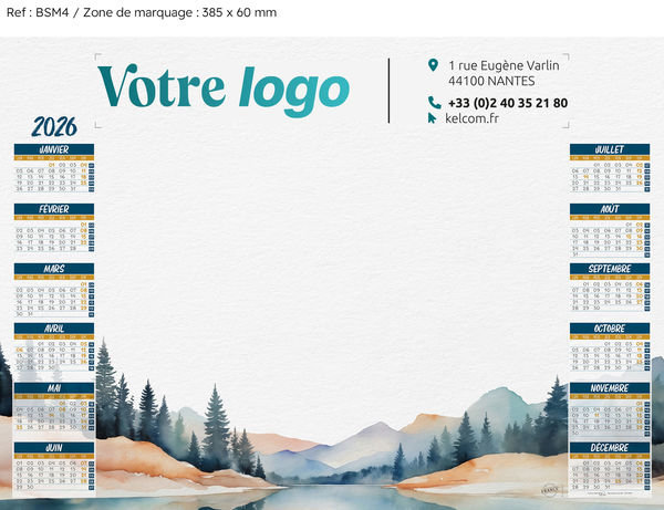 Sous mains publicitaire, entreprises soyez prètes!
