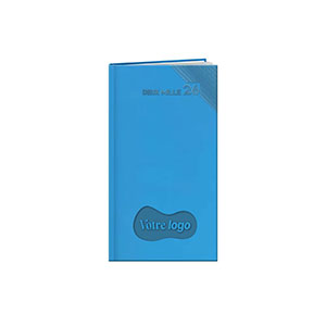 Agenda entreprise de poche : Agenda entreprise Tolede small Bleu royal