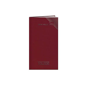 Agenda entreprise de poche : Agenda entreprise Tolede small Jaune 7