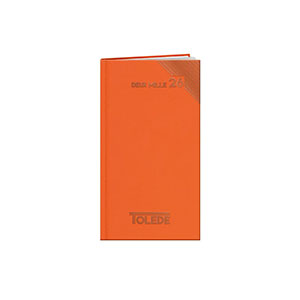 Agenda entreprise de poche : Agenda entreprise Tolede small Orange 6