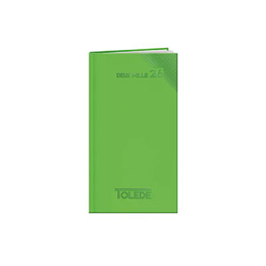 Agenda entreprise de poche : Agenda entreprise Tolede small Vert Clair 8