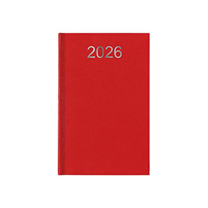 Agenda personnalisé entreprise : Agenda entreprise caisse Rouge 3