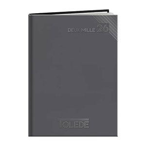Agenda publicitaire A4 : Agenda publicitaire Tolede large Gris 2