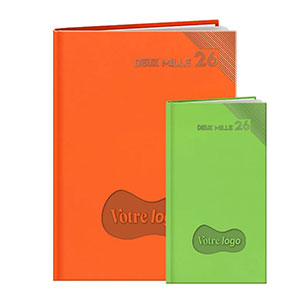 Agenda publicitaire A4 : Agenda publicitaire Tolede large Orange 9