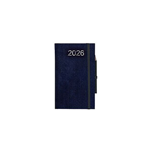 Agenda publicitaire entreprise : Agenda entreprise chantier Bleu marine 2