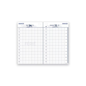 Agenda publicitaire entreprise : Agenda entreprise chantier Bleu marine 4