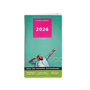 Agenda publicitaire photo : Agenda publicitaire couverture souple reliure 2 points métal Toutes