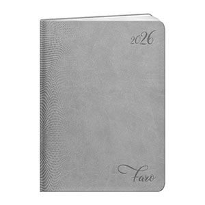 Agenda publicitaire semainier : Agenda publicitaire Faro medium Gris Clair 4