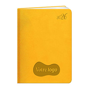 Agenda publicitaire semainier : Agenda publicitaire Faro medium Jaune