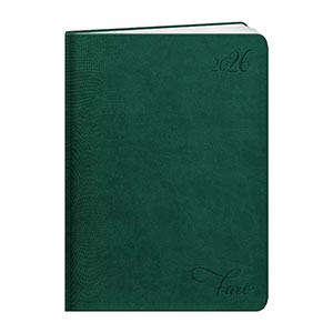 Agenda publicitaire semainier : Agenda publicitaire Faro medium Vert foncé 11