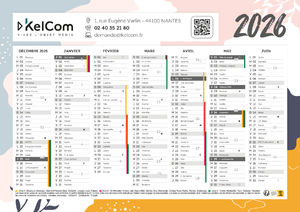 Abstrait - Calendrier personnalisé