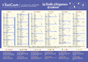 Fruits et Légumes - Calendrier personnalisé 1