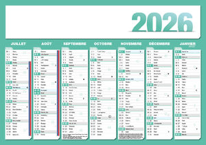 Pantone - calendrier personnalisé 1