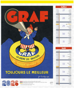 Bloc calendriers publicitaires, Affiches 3