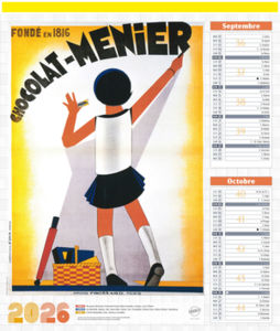 Bloc calendriers publicitaires, Affiches 4