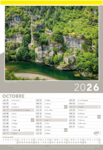 Bloc illustré publicitaire, Paysage de France 1