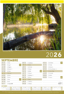 Bloc illustré publicitaire, Paysage de France 11