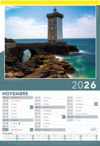 Bloc illustré publicitaire, Paysage de France 2