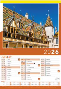 Bloc illustré publicitaire, Paysage de France 9