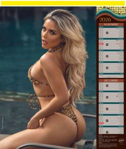 Blocs calendriers publicitaires sexy, ève 5