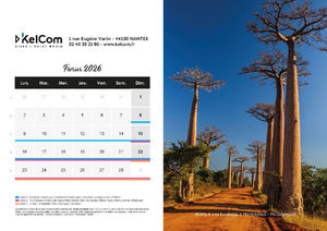 Calendrier Personnalisé Carré 21.0 x 14.8 cm 2