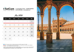 Calendrier Personnalisé Carré 21.0 x 14.8 cm 3
