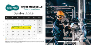 Calendrier chevalet 100% personnalisé 11