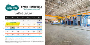 Calendrier chevalet 100% personnalisé 8