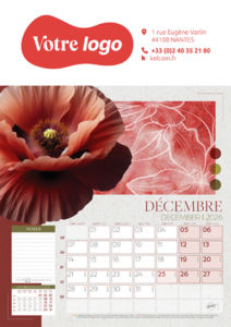 Calendrier Illustré Publicitaire - Survol 4