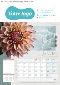 Calendrier Illustré Publicitaire - Survol 5