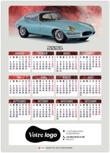 Calendrier mag design car 2025 1